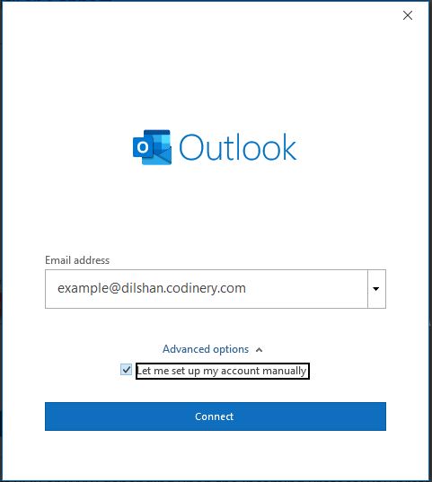 How to Connect cPanel Email account in Outlook - Knowledge Base