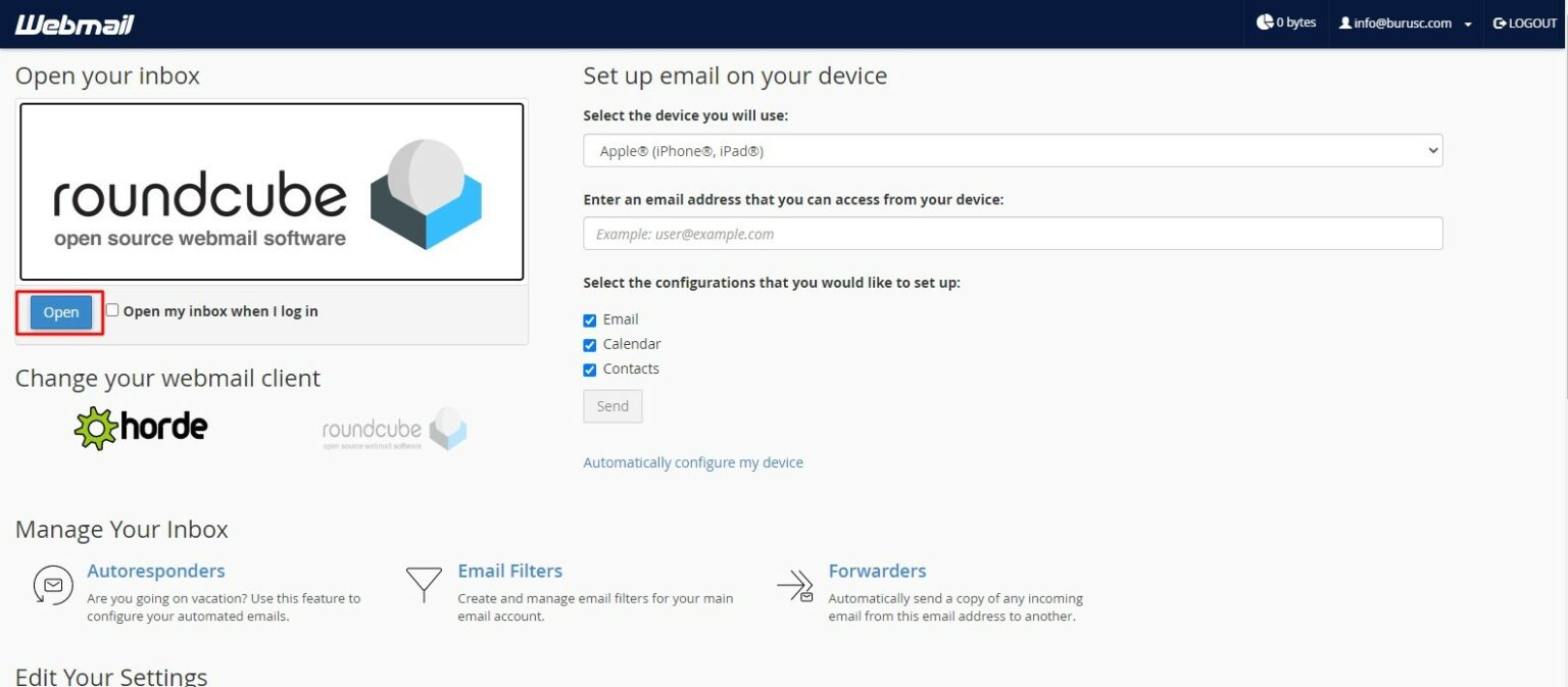 Log Into Webmail Knowledge Base