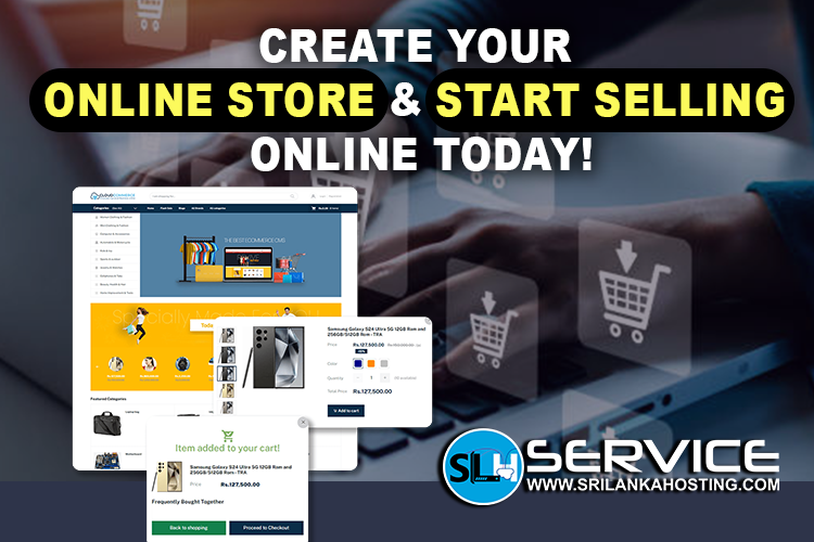 Create Your Online Store and Start Selling Online Today!