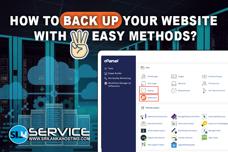 How to Back Up Your Website with 3 Easy Methods