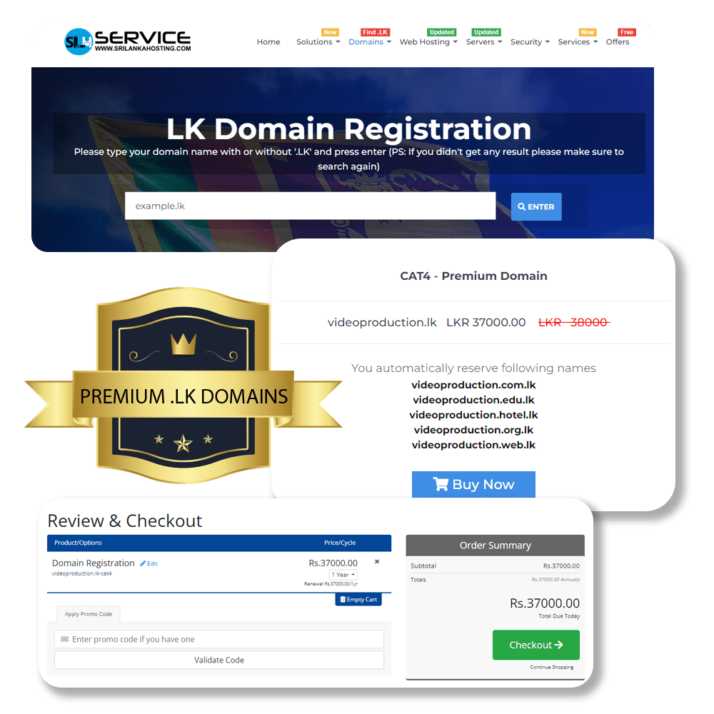 Premium LK Domains